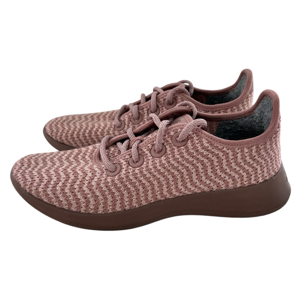 ALLBIRDS Rose Mauve Wool Tree Runner Sneakers 8